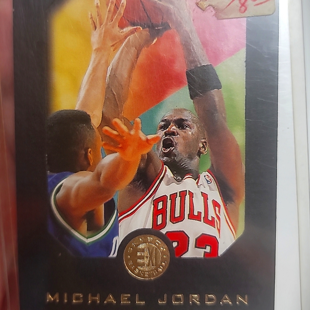 vintage 1990's Michael Jordan basketball cards